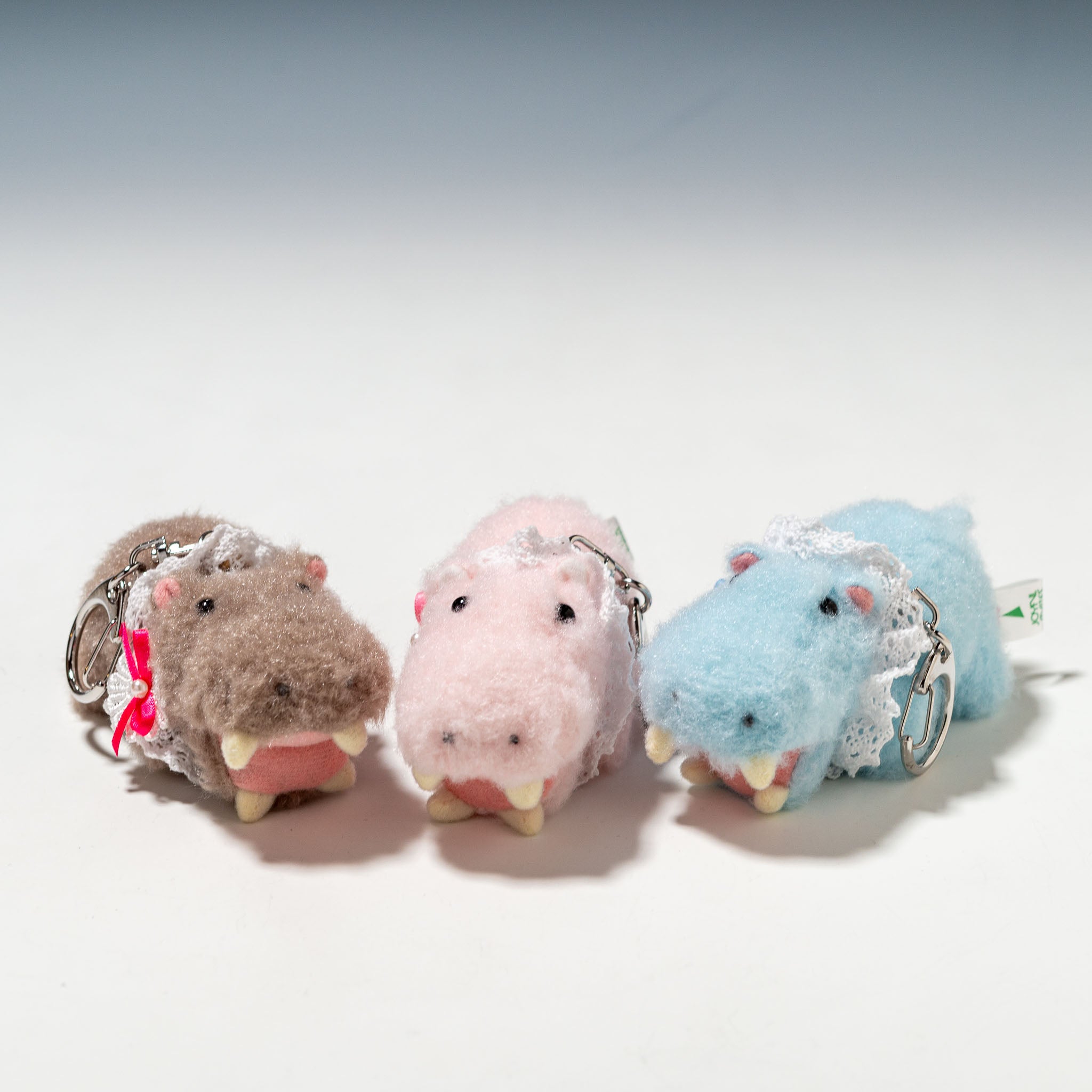 たけのこ TAKENOKO ぬいぐるみ ふわもこシリーズ カバ 全3種