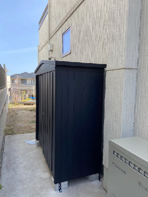 大阪府 M様邸 マツモト物置 NT-187DN | 大阪・三重・愛知・滋賀のカー