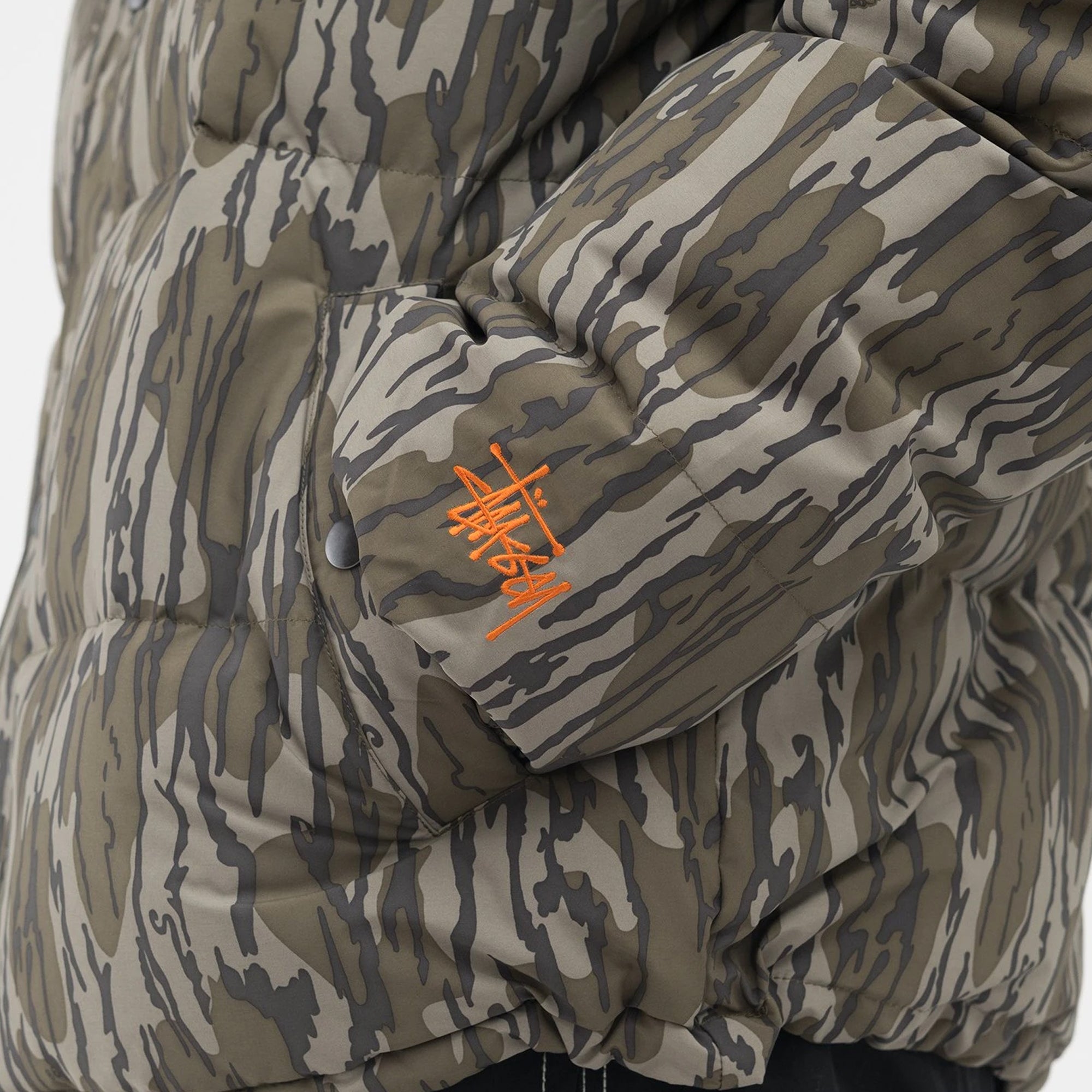 Stussy Mens Mossy Oak Down Puffer Jacket 'Camo' – Extra Butter