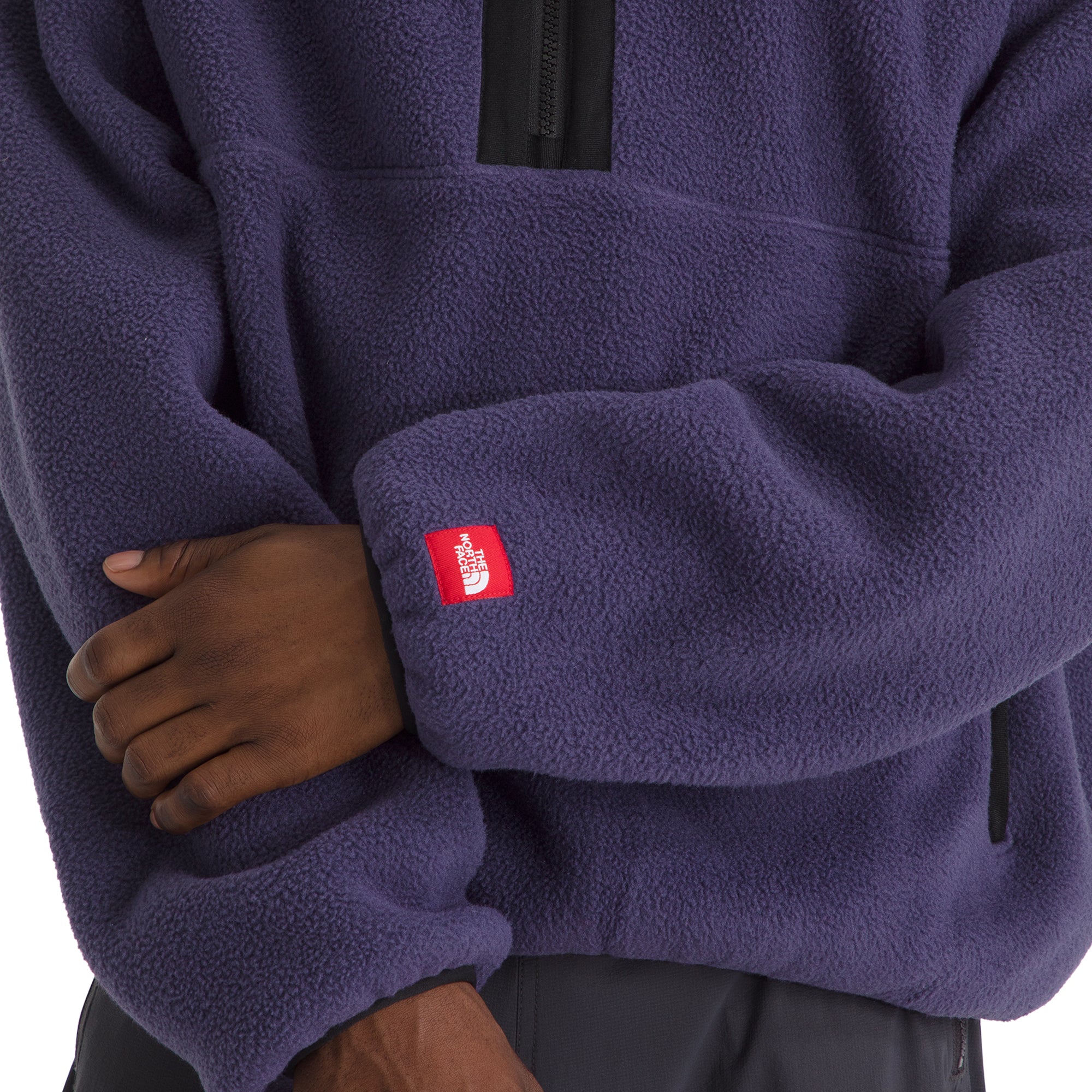 The North Face Mens Red Box Zip Fleece Pullover – Extra Butter