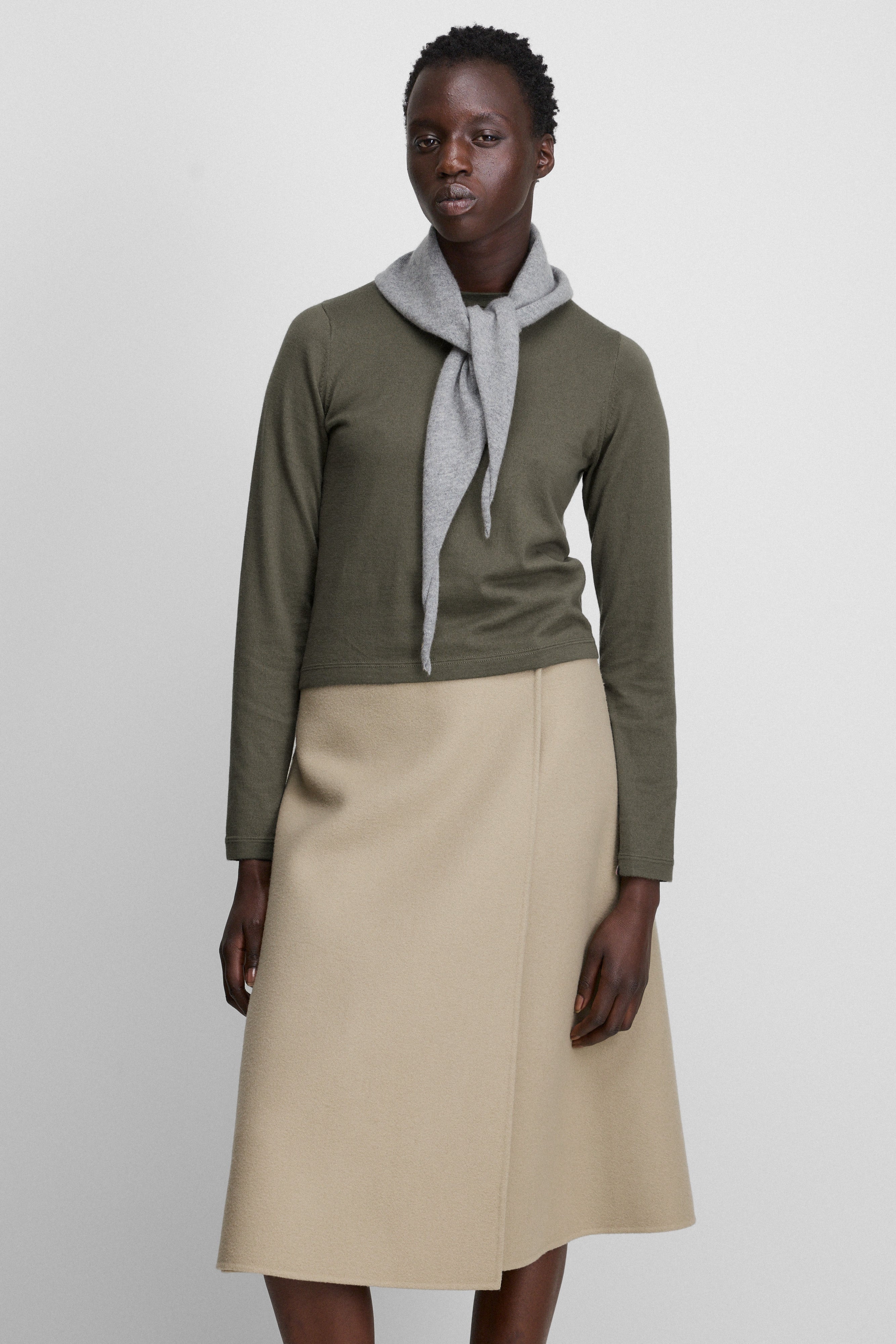 extreme cashmere cotton long-sleeved top – 451 lisa – extreme