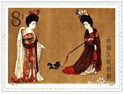 如何辨别T.89M《簪花仕女图》小型张邮票的真伪-百度经验