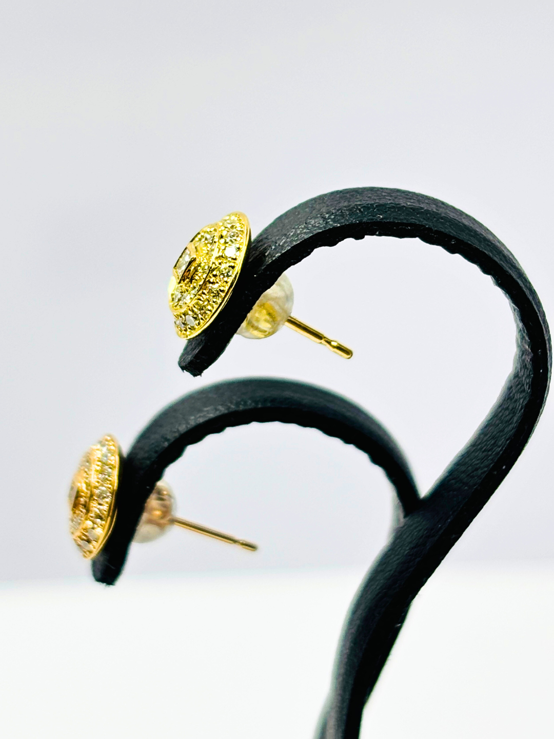 K18・ダイヤモンドサークルピアス片耳 – ex'position