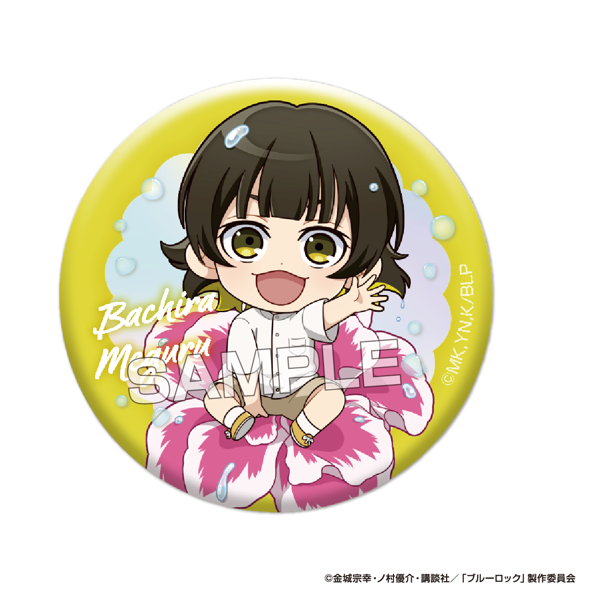 ブルーロック バレンタイン チョコ 缶バッジ 蜂楽 数量1 TVアニメ