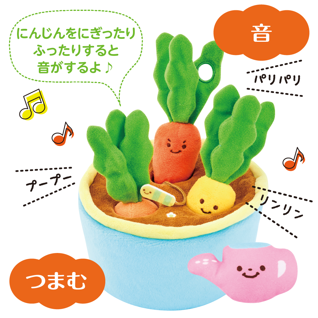 アイアップ公式通販】ぱりぱりにんじん畑 （EC限定：だいこん付き