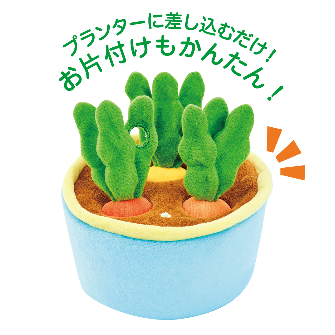 アイアップ公式通販】ぱりぱりにんじん畑 （EC限定：だいこん付き