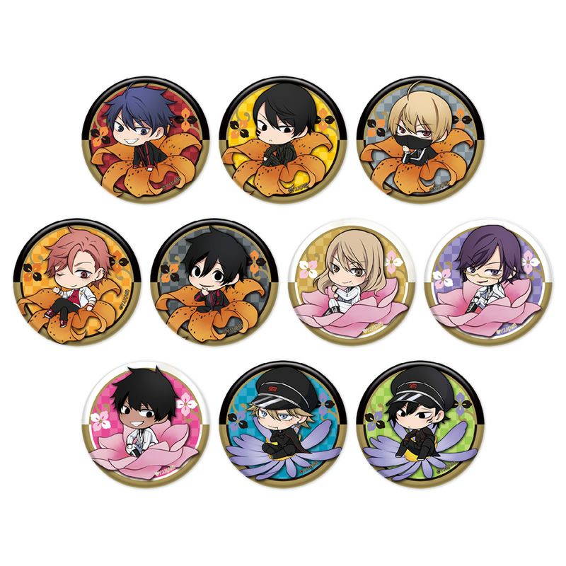 桃源暗鬼 桃角桜介 メイド 缶バッジ 桃源暗鬼 桃角桜介 メイド 缶