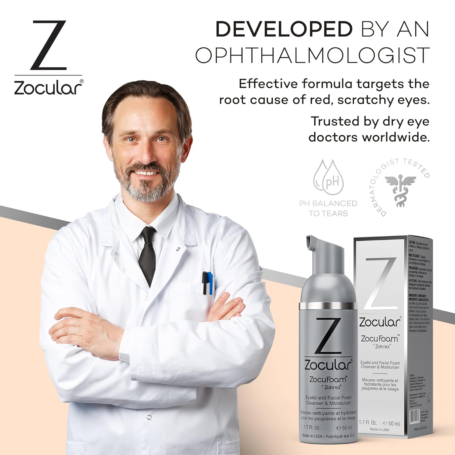 ZocuFoam™ Eyelid Cleanser