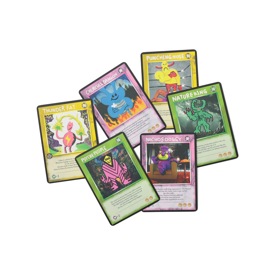 TOMASONによるオリジナルトレーディングカード「TOMASON MONSTER'S