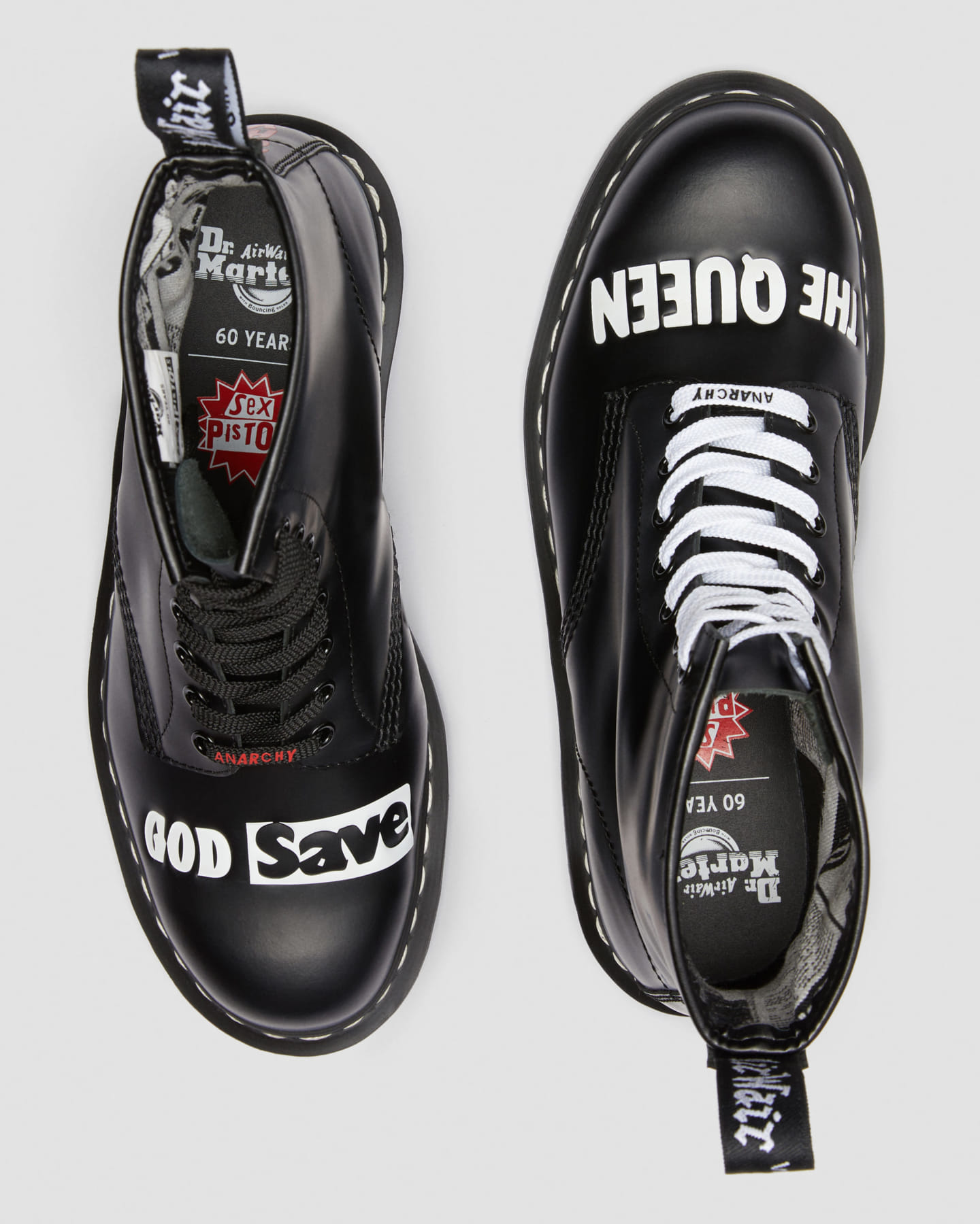 ブランド60周年を記念する、Dr.Martens × SEX PISTOLSのコラボ