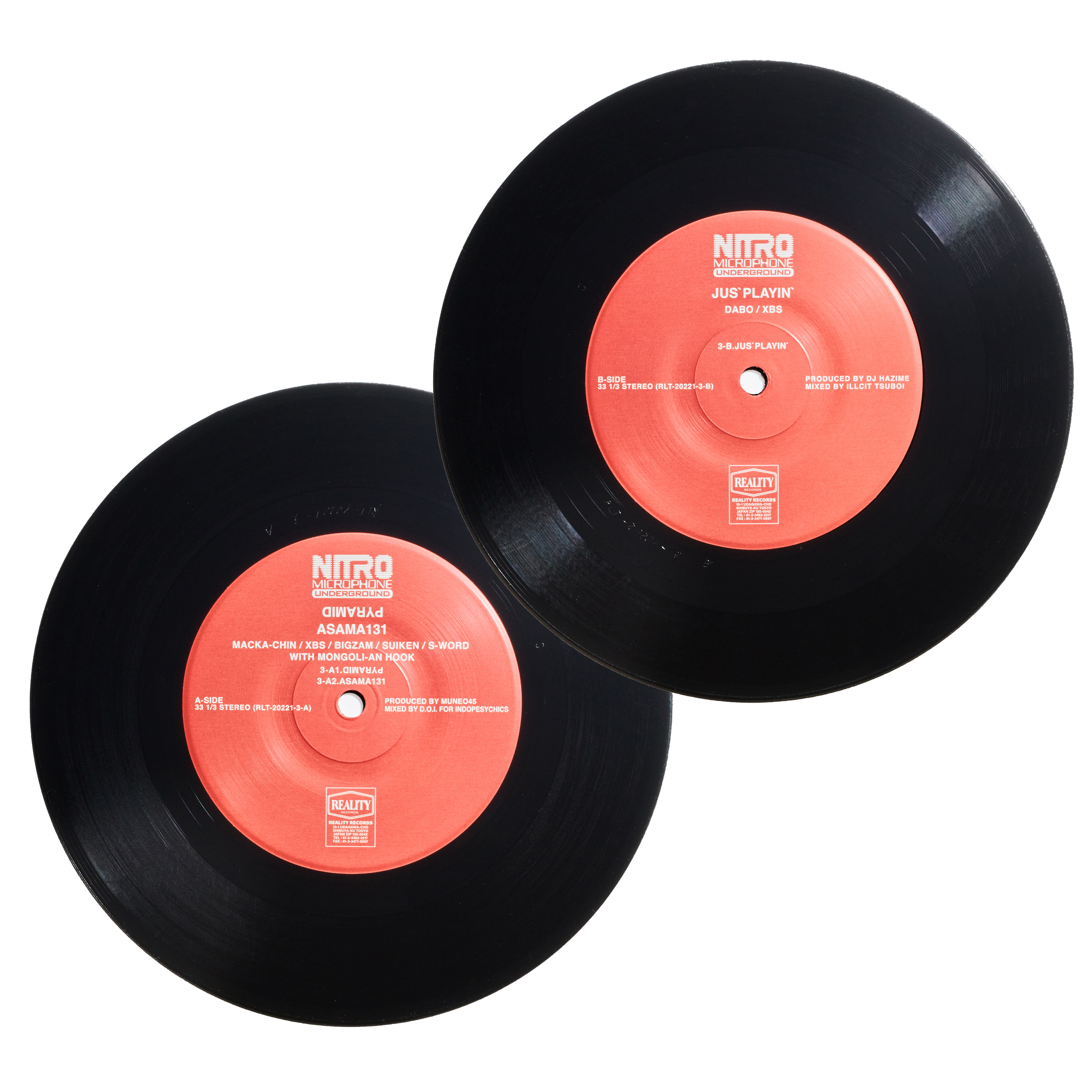 J-HIPHOP史に残る大名盤『NITRO MICROPHONE UNDERGROUND』が7インチ