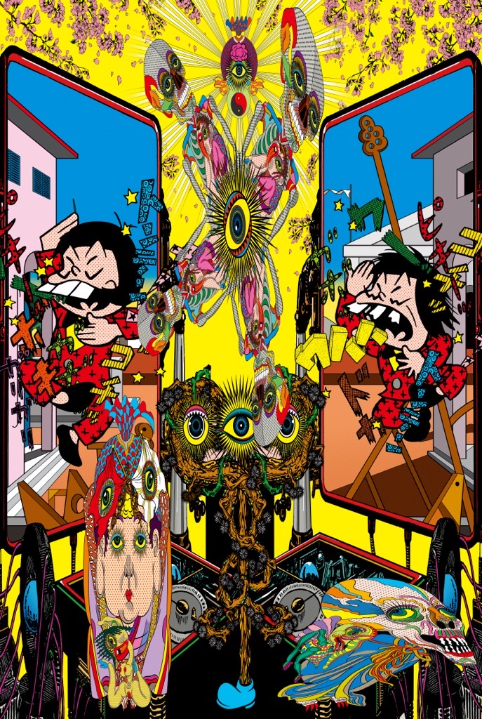 田名網敬一と赤塚不二夫がスペシャルコラボした展示『TANAAMI