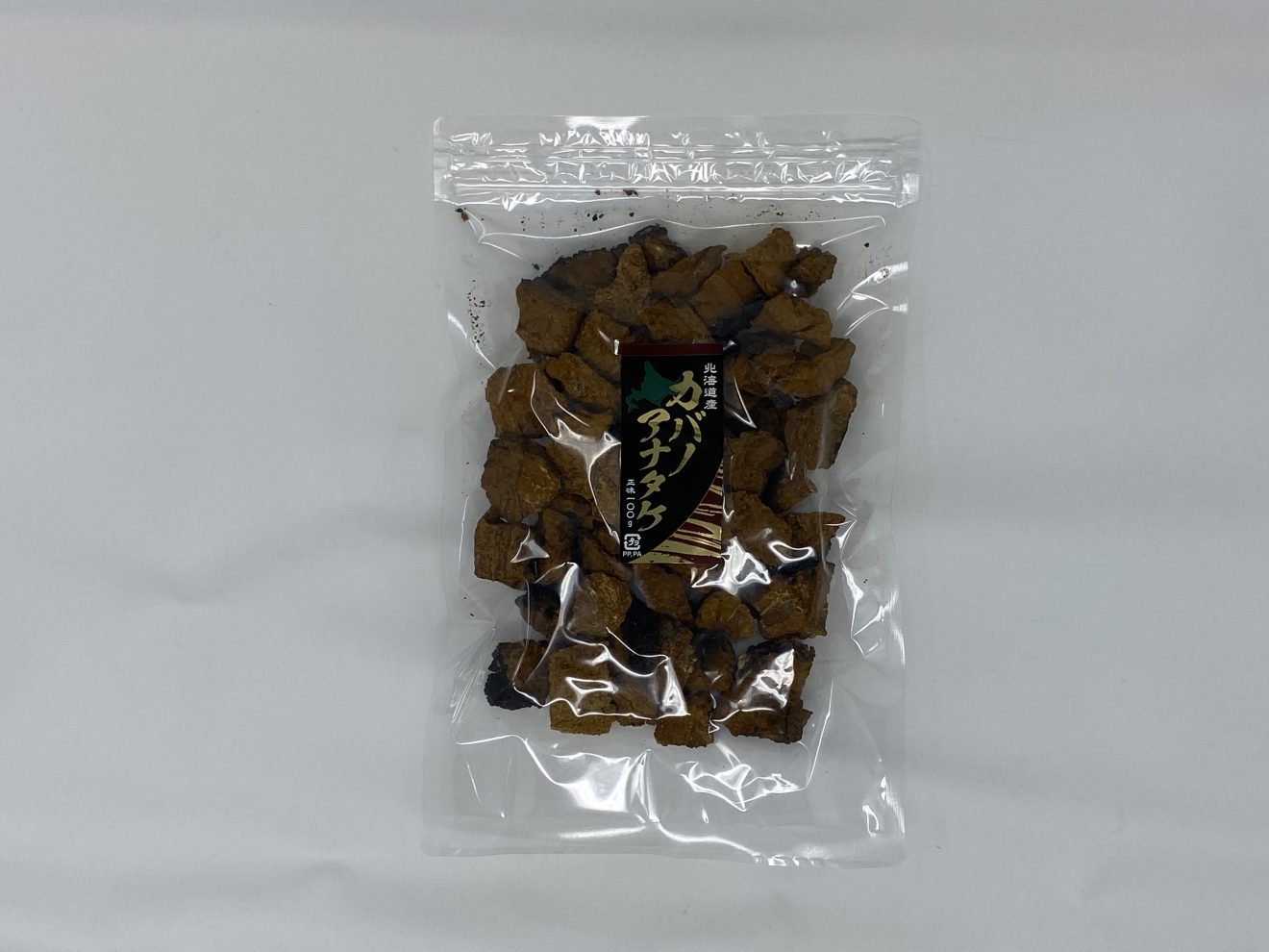 希少【北海道産】天然物カバノアナタケ原体 100g – 渋田きのこ園