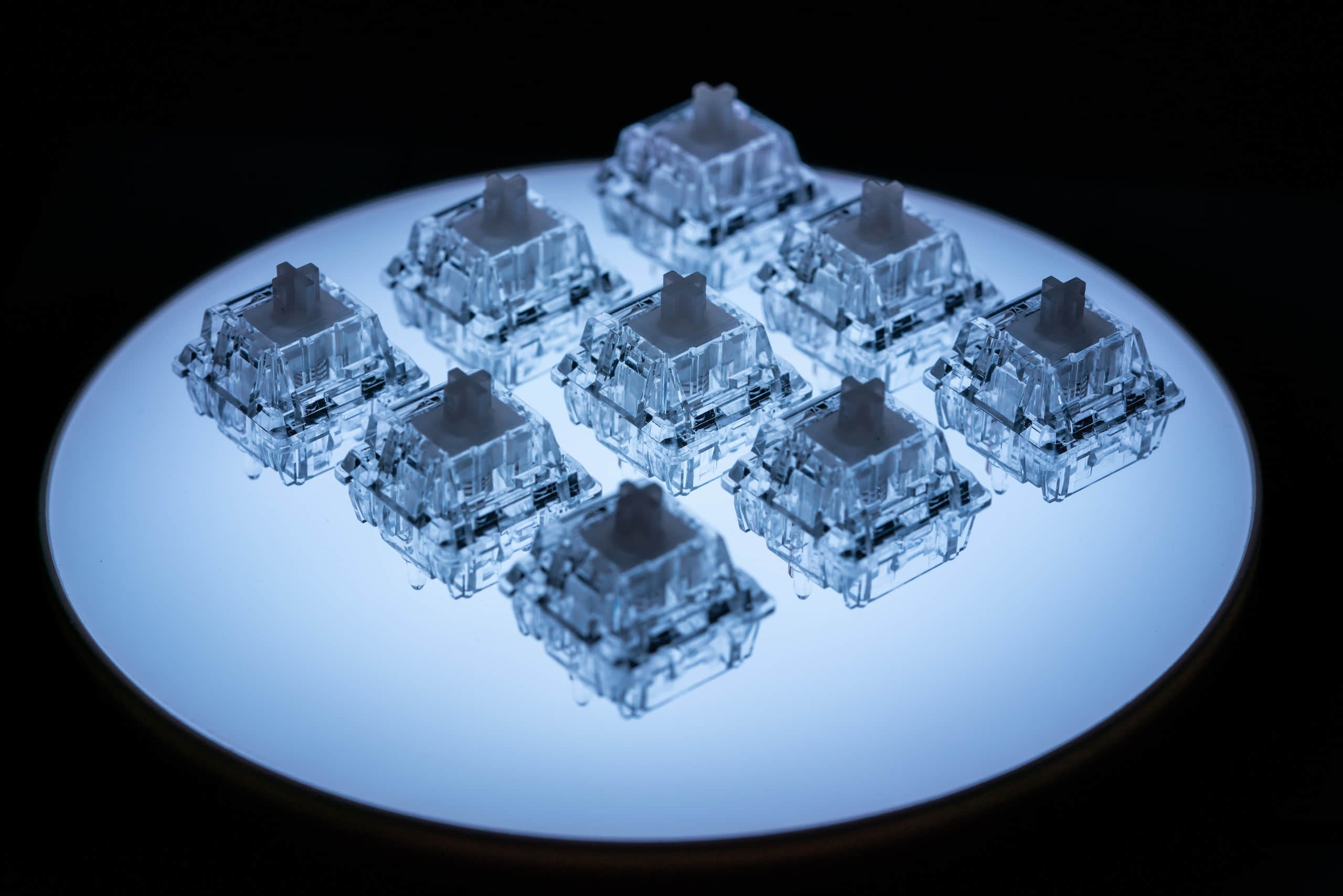 Angry Miao Icy Silver Pro V2 Switches (90pcs) | EZPC