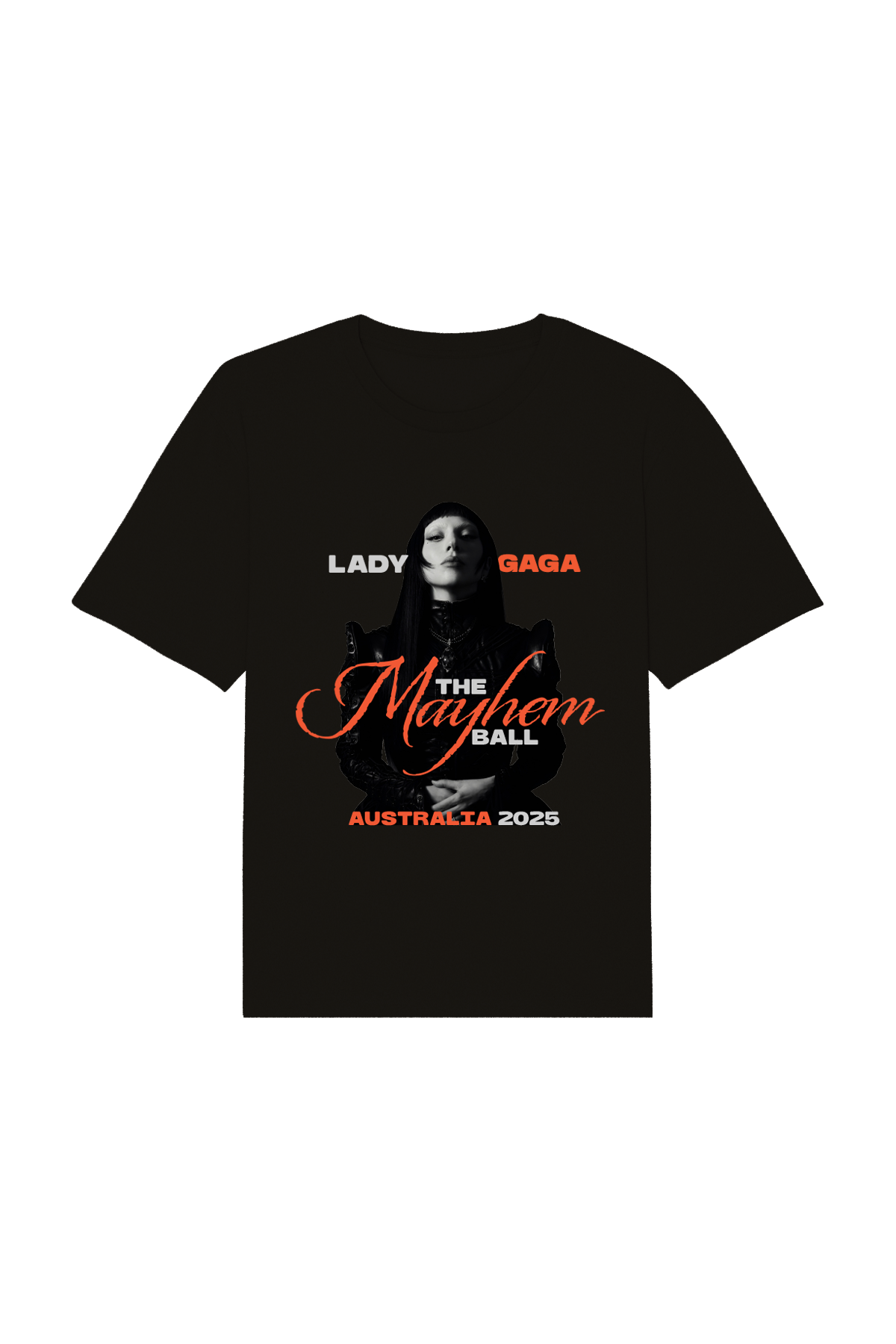 Lady Gaga The Mayhem Ball Tour Shirt | Black – EZ Print Creations