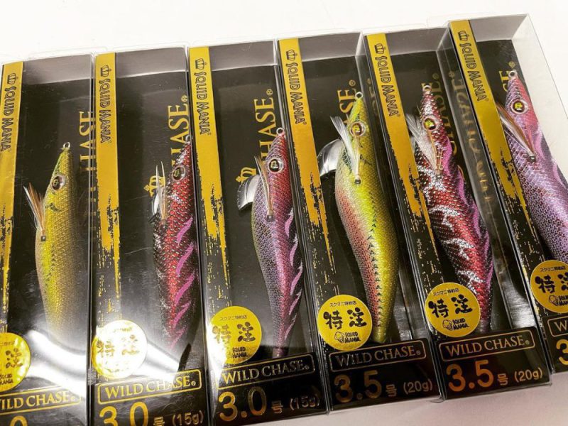 スクイッドマニアワイルドチェイス特注カラー入荷！ - 株式会社つり具