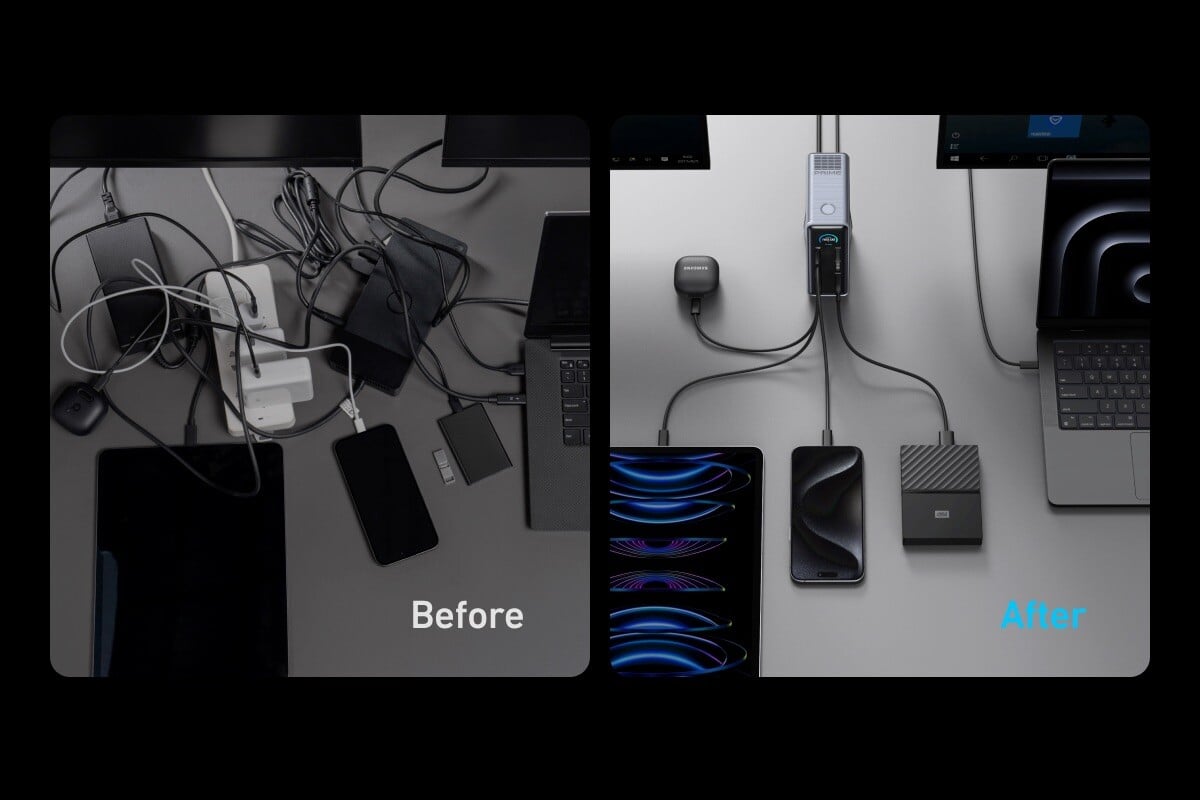 Anker Prime ドッキングステーション (14-in-1, Dual Display, 160W