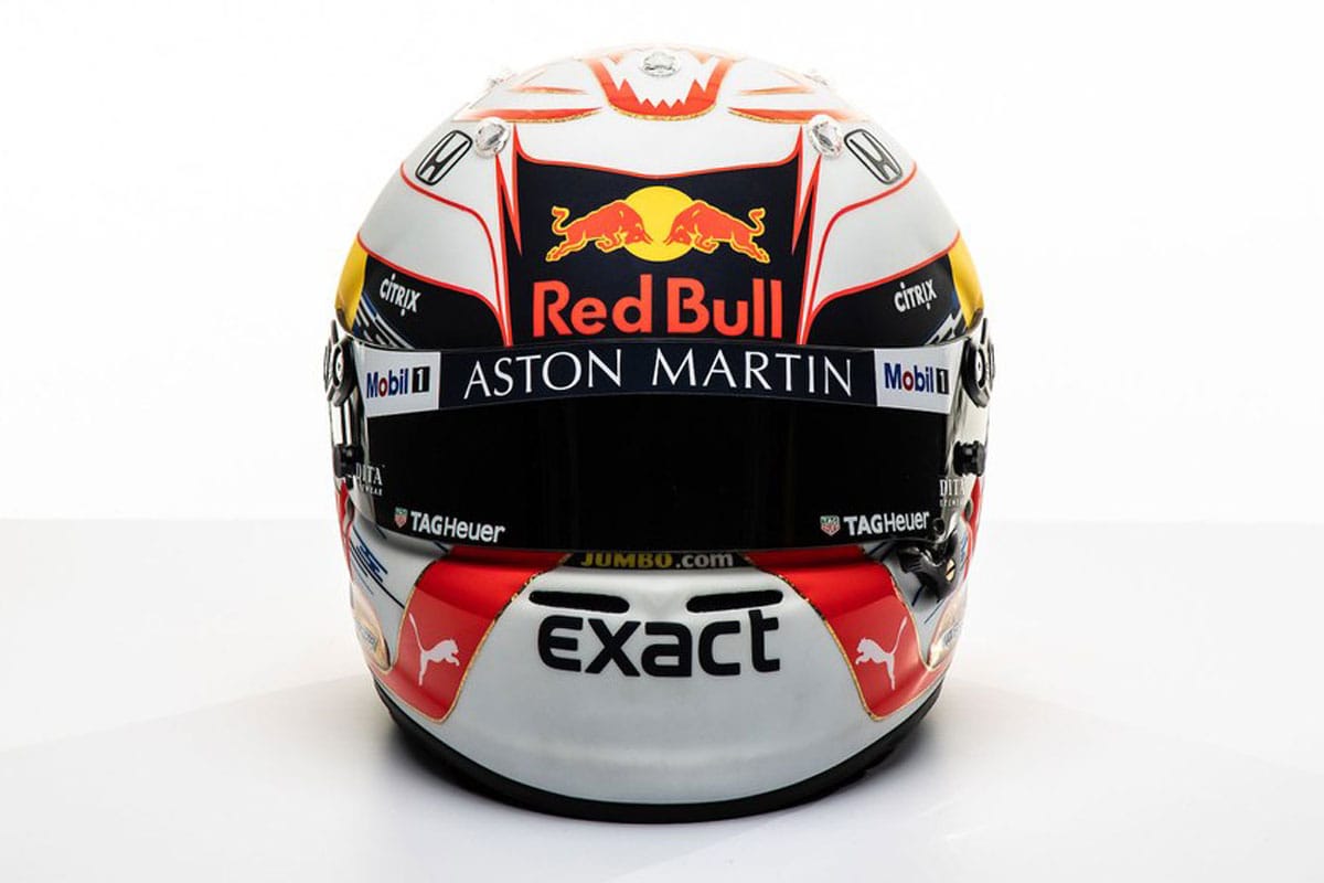マックス・フェルスタッペン F1ヘルメット （2019年） 【 F1-Gate .com 】