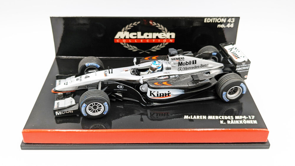 マクラーレン MP4-17 K.ライコネン | F1ミニカーあれこれ
