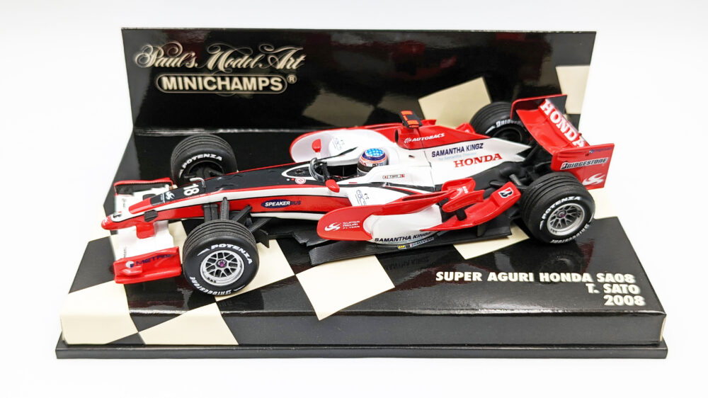 スーパーアグリ SA08 佐藤琢磨 | F1ミニカーあれこれ