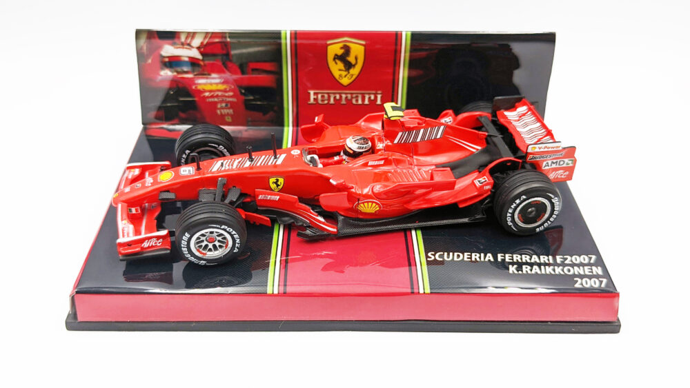 フェラーリ F2007 K.ライコネン | F1ミニカーあれこれ