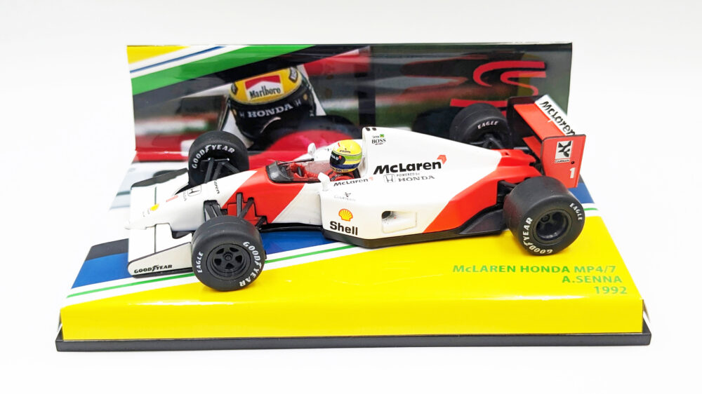 マクラーレン MP4/7 A.セナ | F1ミニカーあれこれ