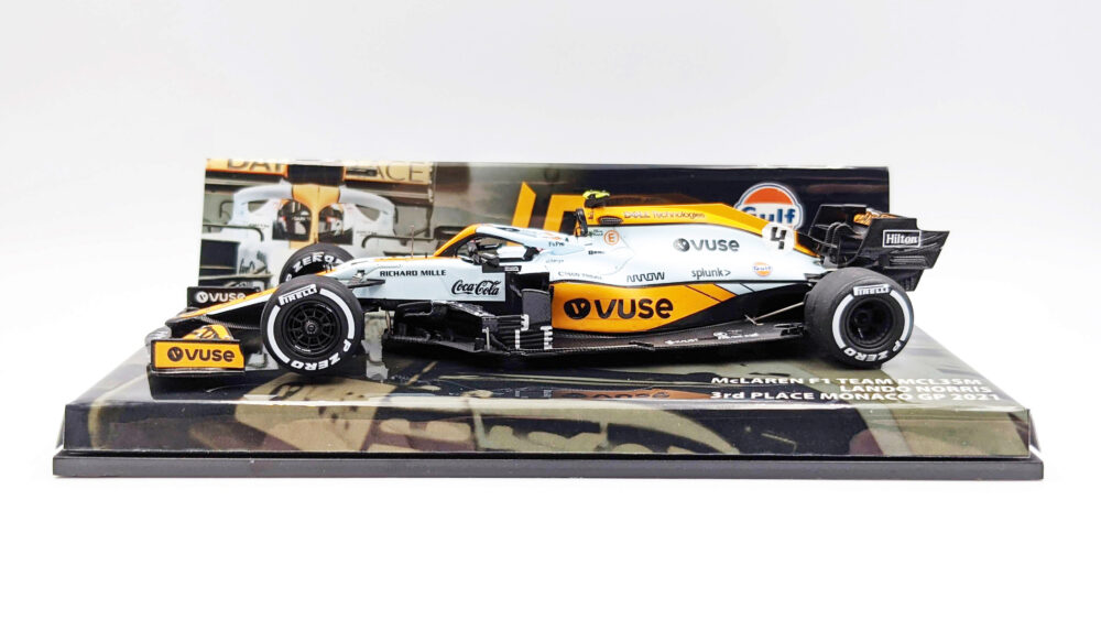 マクラーレン MCL35M L.ノリス モナコGP | F1ミニカーあれこれ