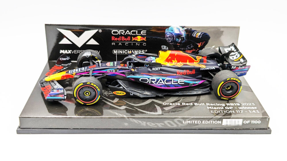 レッドブル RB19 M.フェルスタッペン マイアミGP | F1ミニカーあれこれ