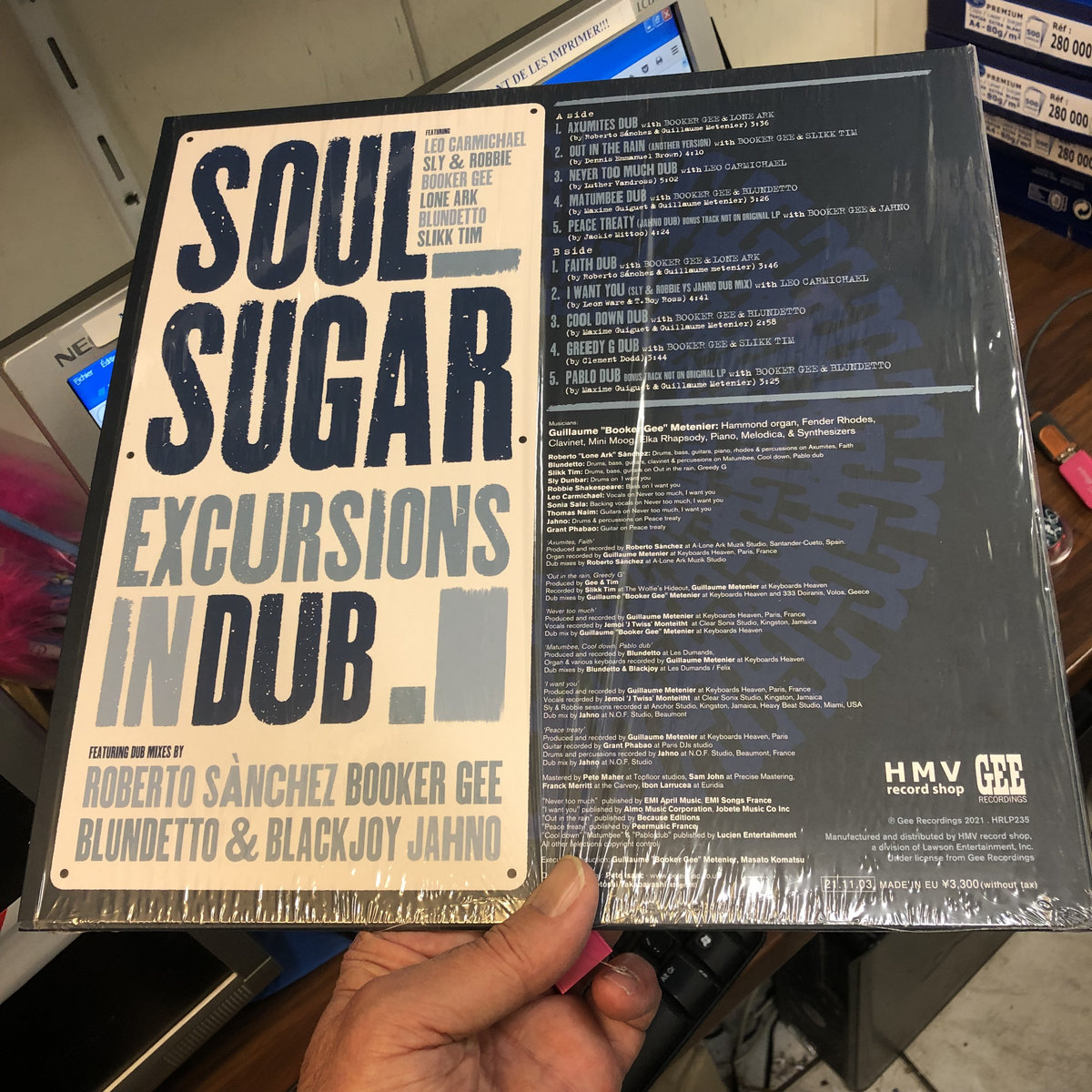 Excursions in dub | Soul Sugar | Gee Recordings