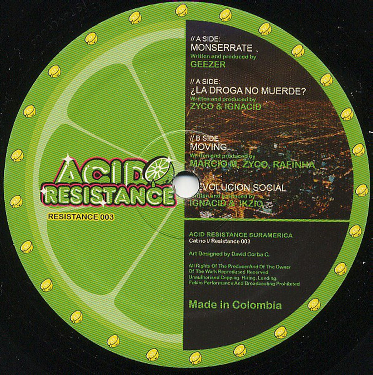 ACID RESISTANCE - COLLECTED (001 till 003) (Acid Techno) | DDR