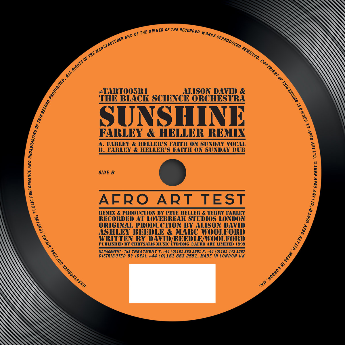 Sunshine ( Farley and Heller Remixes) | Alison David & The Black