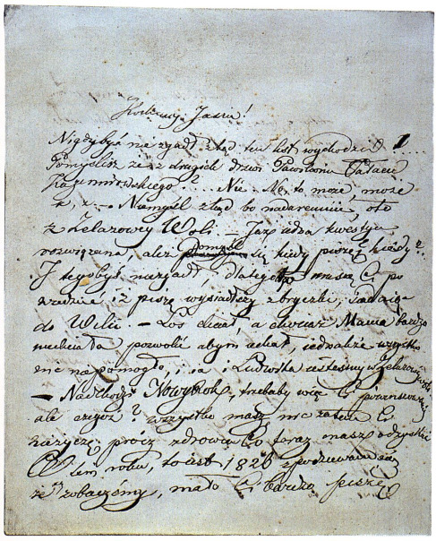 ショパンの手紙 16才～17才 | ショパン データベース Chopin Database