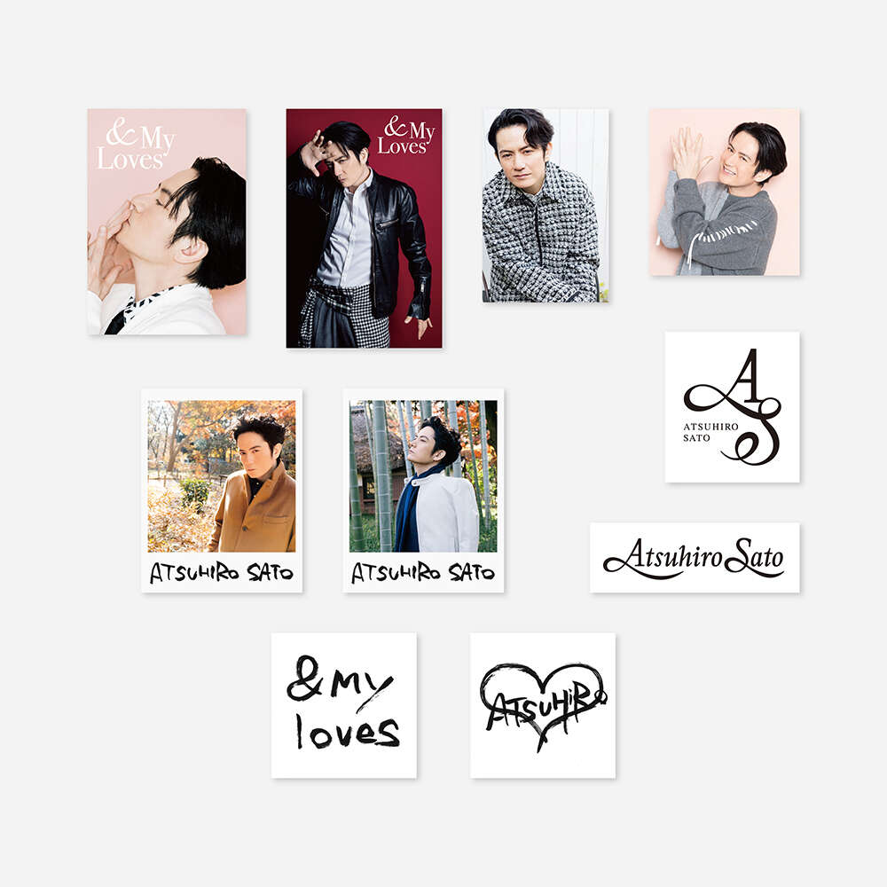 佐藤アツヒロ『＆My Loves』ステッカーセット | ファミクラストア