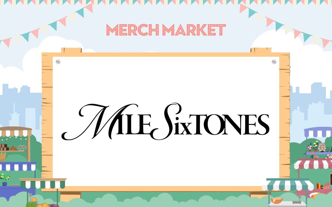 SixTONES MILE SixTONES 2026 ツアー グッズ 来年1月21日(水)発売