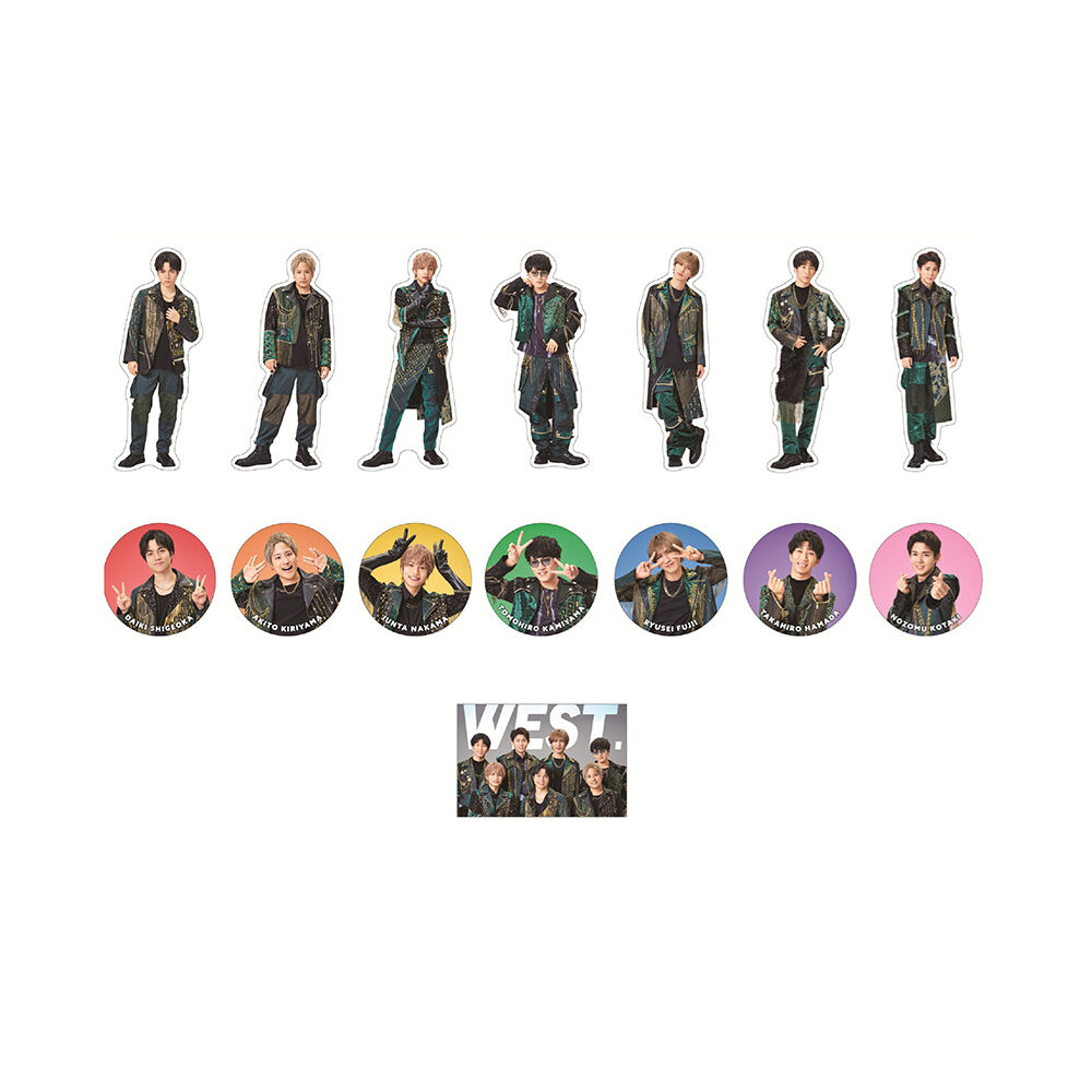 WEST. ステッカーセット | ファミクラストア オンライン