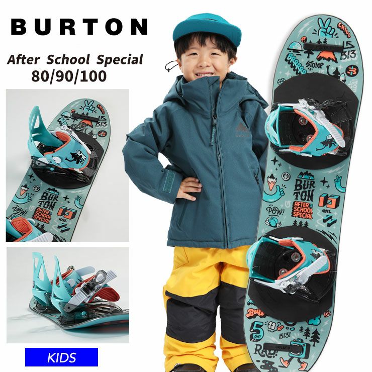BURTON 子供用 スキー/スノーボードウェア 4T 110cm ミトン付き BURTON
