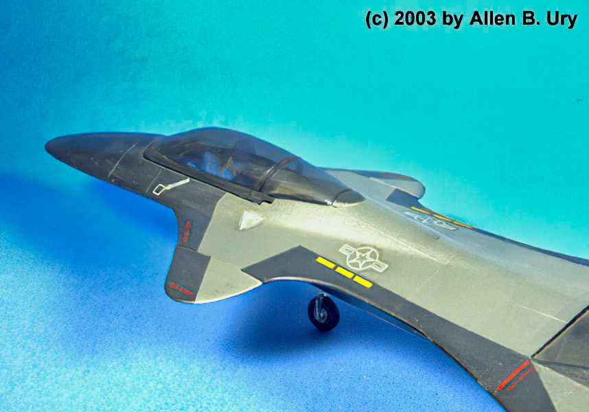 Lockheed F-19 Stealth Fighter Concept by Monogram - Fantastic