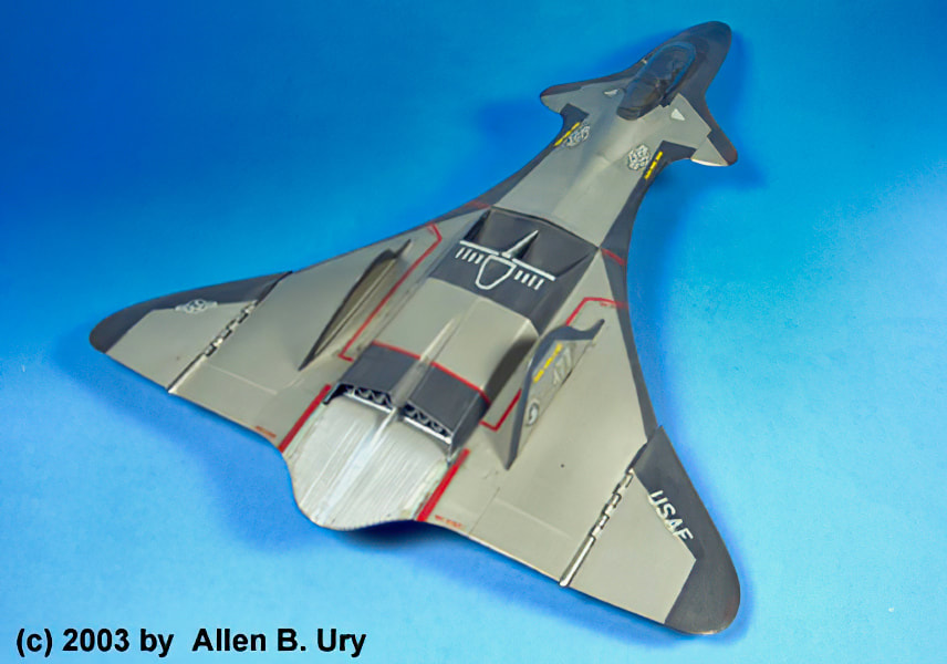 Lockheed F-19 Stealth Fighter Concept by Monogram - Fantastic