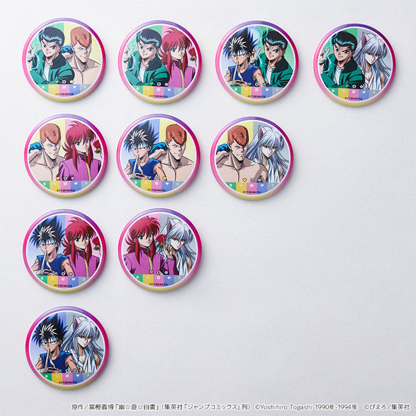 トレーディングペア缶バッジ(全10種) BOX 幽☆遊☆白書 – FAN+Life