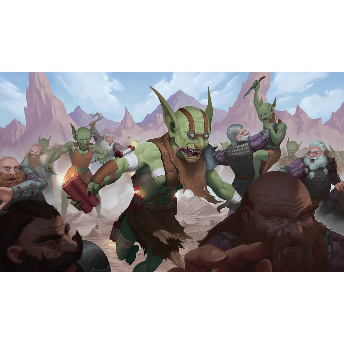 Krazz Kilgrin - Goblin Bomber - TCG Playmat and Mouse Pad (FN4P