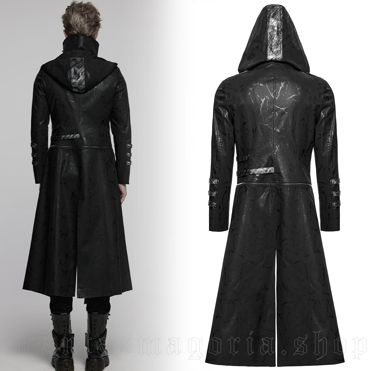 Scorpio Men's Jacket-Coat - Punk Rave