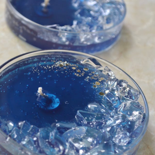 1回完結レッスン】ムーンクリスタルジェルキャンドルの作り方 | FANTIST