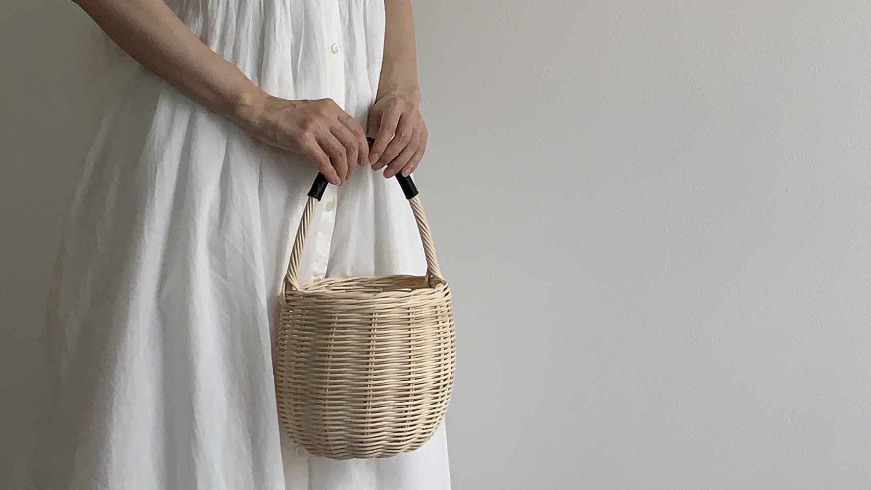 コースレッスン】籐で編む！はじめてのワンハンドルかごバッグ講座