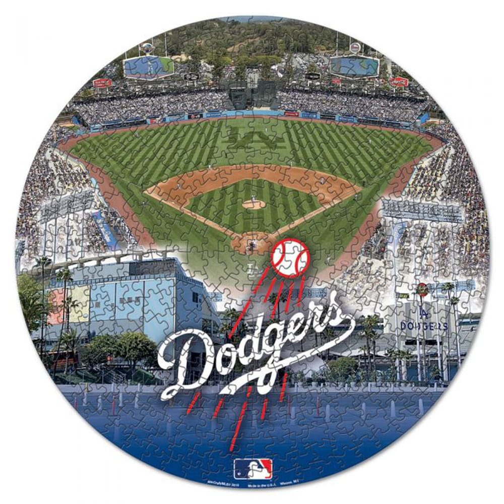 Los Angeles Dodgers WinCraft Round 500-Piece Puzzle