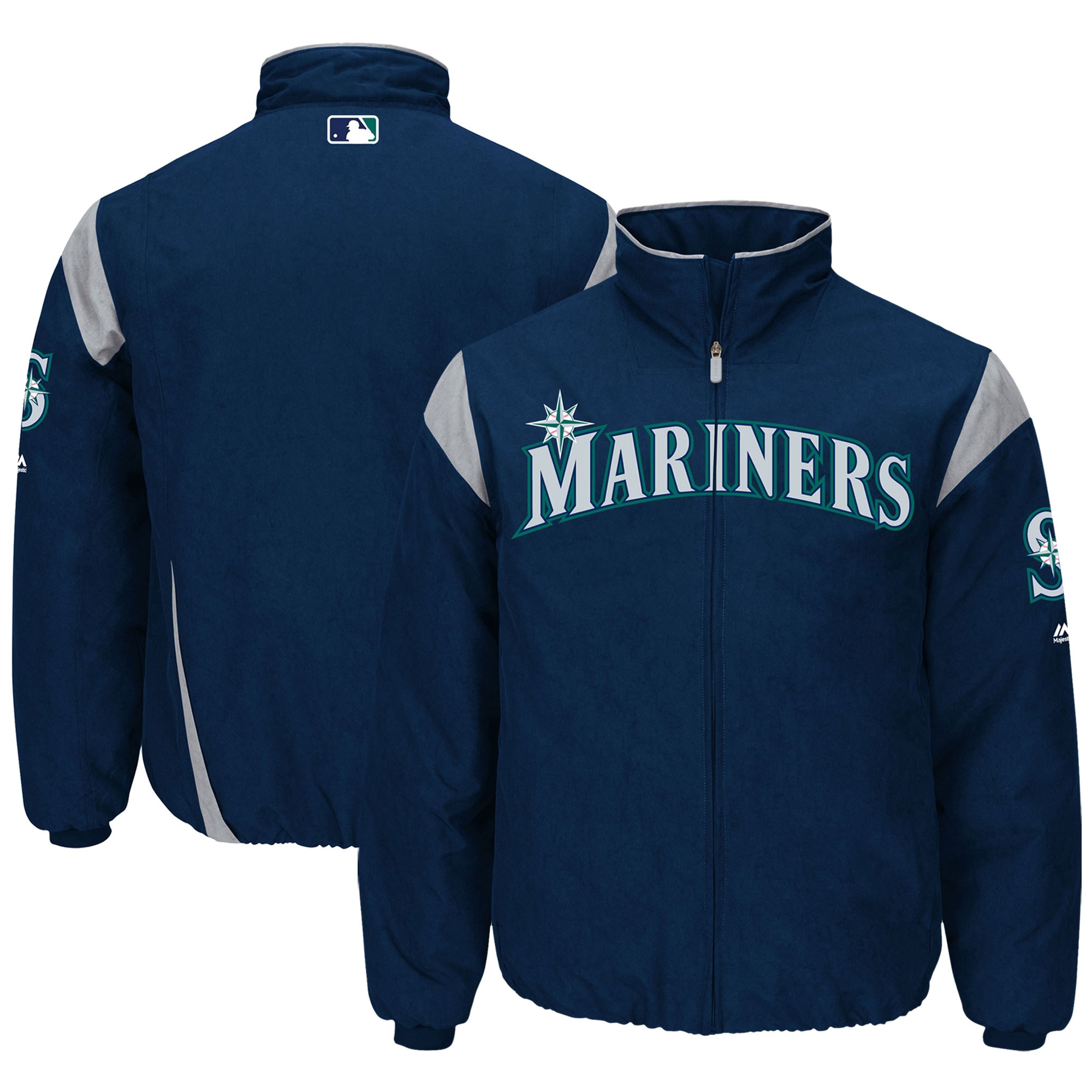 Men's Seattle Mariners Majestic Navy On-Field Therma Base Thermal