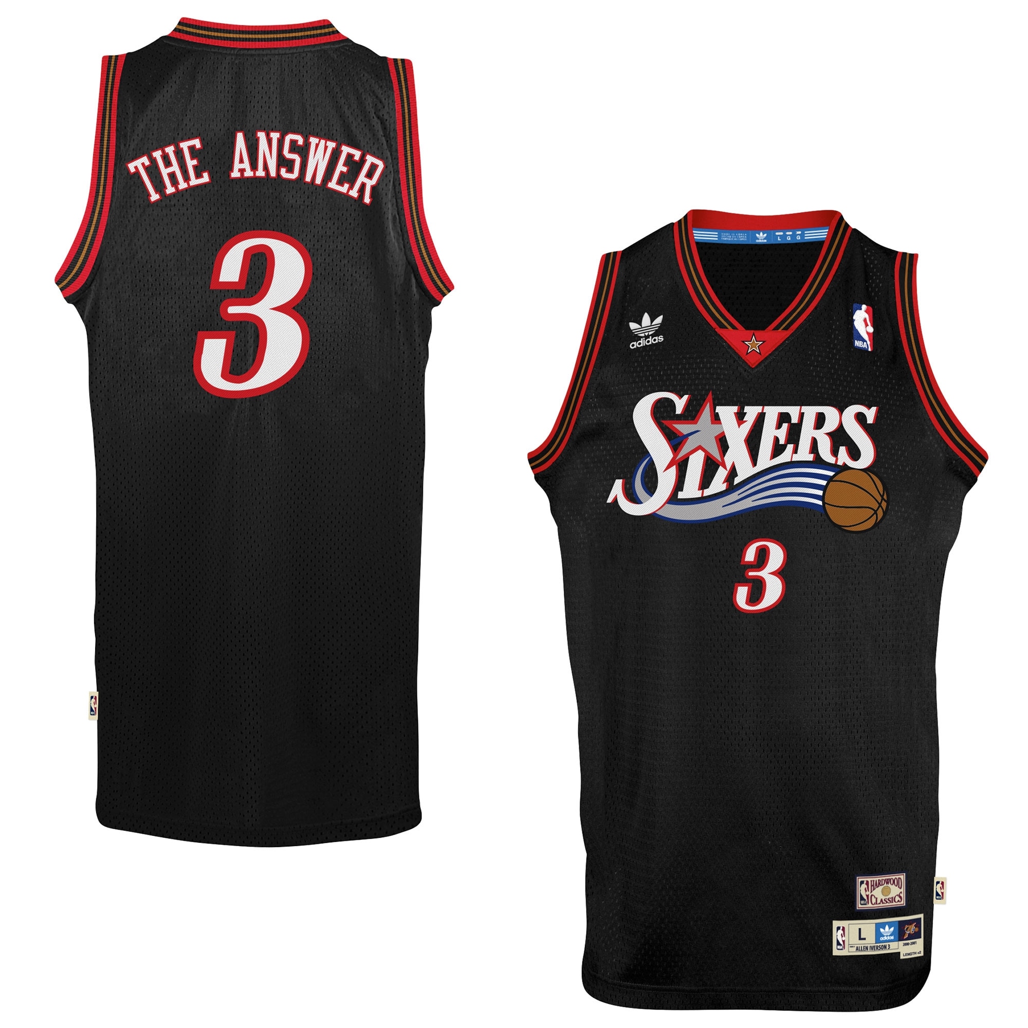 adidas Allen Iverson Philadelphia 76ers The Answer Soul Swingman