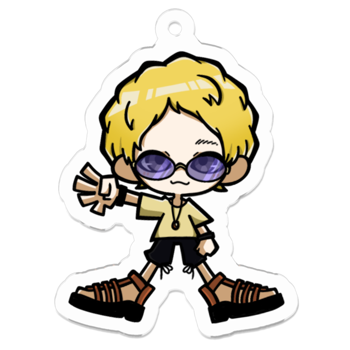 TOP4アクリルキーホルダー - WAKAME - BOOTH