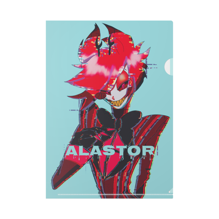 HAZBIN HOTEL]アラスター クリアファイル - dee - BOOTH