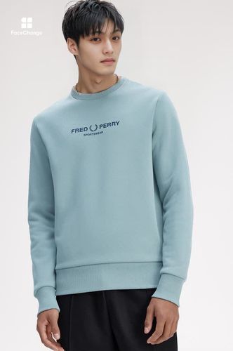 Fred Perry Sportswear Sweatshirt(M 143：FRENCH NAVY): | FRED PERRY