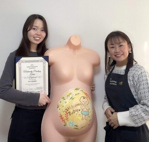 マタニティペイント資格認定講座 | NPO法人 日本フェイスペイント協会(R)